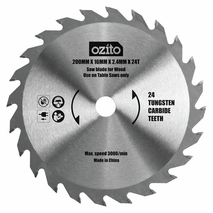 Ozito 24T Table Saw Blade