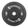 Ultimate 450 x 450 x 20mm 5kg Black Rubber Bumper Plate