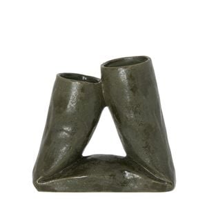 Amalfi Academy Tate Vase Small Forest Green 21x10x19.5cm