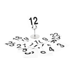 Olympia Table Numbers Set 1-25 Restaurant Cafe Catering Events