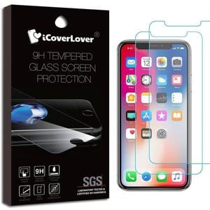Icoverlover [2-pack] For Iphone 11,xr 9h Strong  Glass Screen Protector Clear