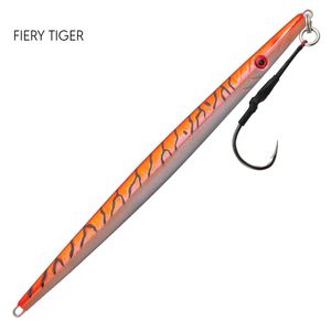 Black Magic Deep Water 200g Slim Fishing Jig Fiery Tiger