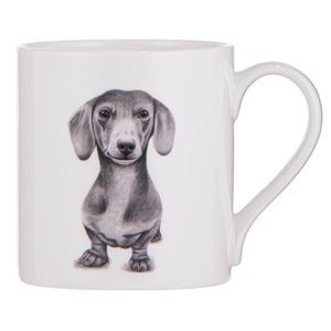 Ashdene Peeking Pups Dachshund Mug