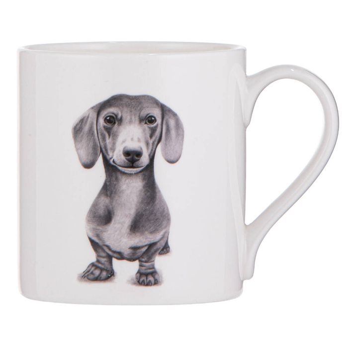 Ashdene Peeking Pups Dachshund Mug