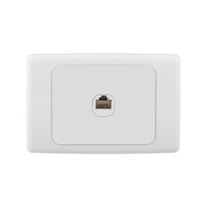 Deta Cat 6 Single Ethernet RJ45 Outlet