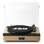Jam Sound Stream+ Bluetooth Wooden Turntable Player