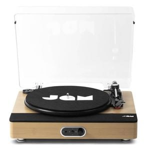 Jam Sound Stream+ Bluetooth Wooden Turntable Player