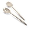 2pc Guzzini Tierra 28cm Plastic Salad Servers - Taupe