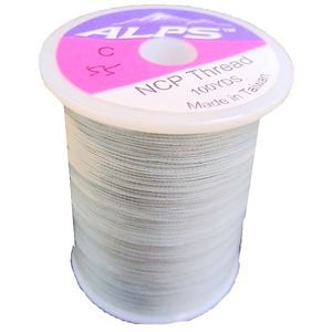 Alps 100yds of Grey Rod Wrapping Thread - Size C (0.2mm) Rod Binding Cotton