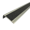 Roberts 1m Grey Bull Stairnose Trim with Carborundum Insert
