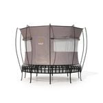VULY Thunder 2 Large 12ft Springless Trampoline with Enclosure - Round Kids Trampolines Bundle With Tent Wall and Shade Cover