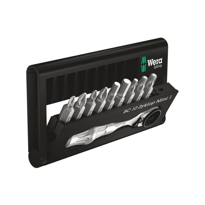 Wera Bit-Check 10 Piece Zyklop Mini