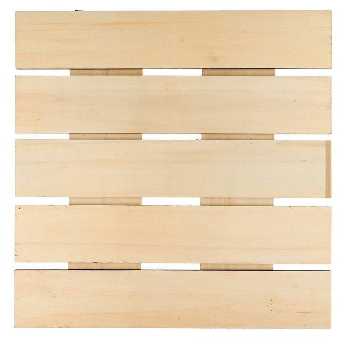 Crafted 30 x 30cm Plywood Slatboard