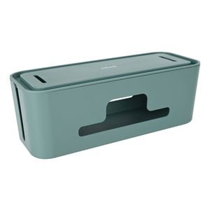 Click Cable Management Tidy Box - Oil Blue