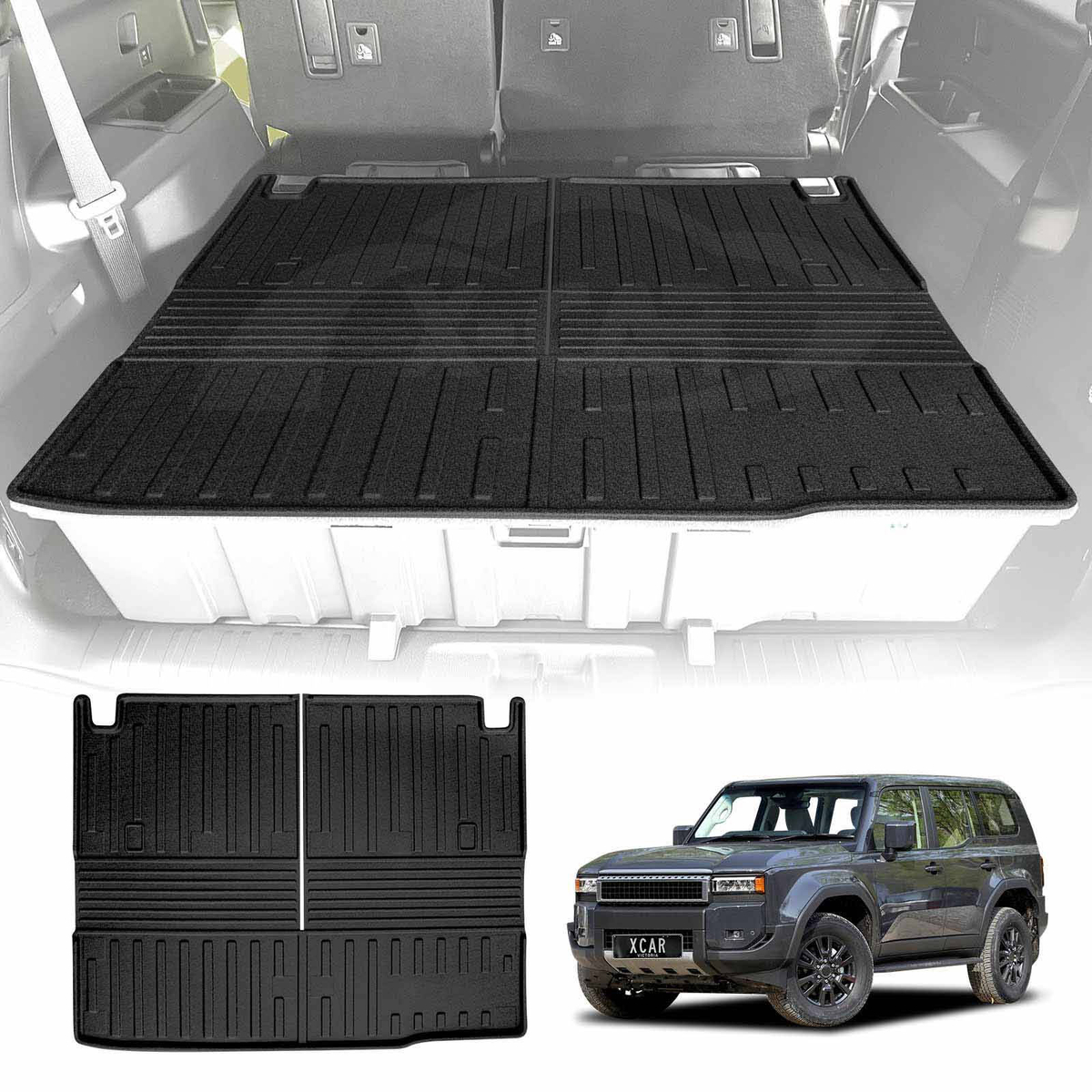 Boot Liner for Toyota Prado 250 Series 7-Seater 2024-Onwards All ...