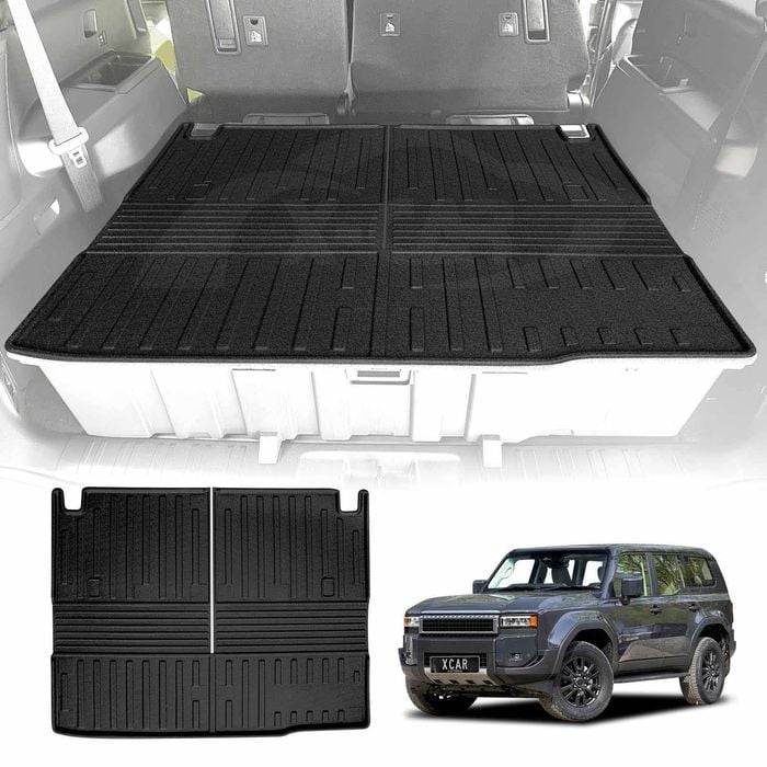 Boot Liner for Toyota Prado 250 Series 7-Seater 2024-Onwards All Weather Cargo Trunk Mat Luggage Tray