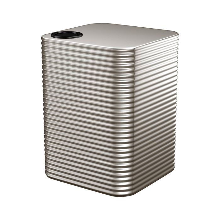 Kingspan 3000L Square Steel Water Tank - Dune 1300mm x 2020mm x 1300mm