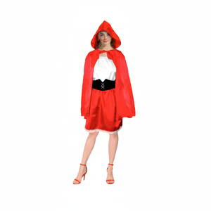 More Than Party Adult Little Red Riding Hood Costume Cape XS/S