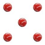 5PK NRL Dolphins NRL Super-High Bounce Ball 60mm - Red