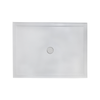 Estilo 1200mm x 900mmt  4 Lip Centre Rear Outlet Shower Base 