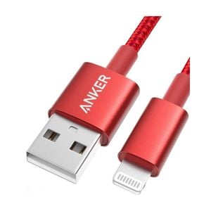Anker Nylon USB to Lightning Cable 1.8m - Red