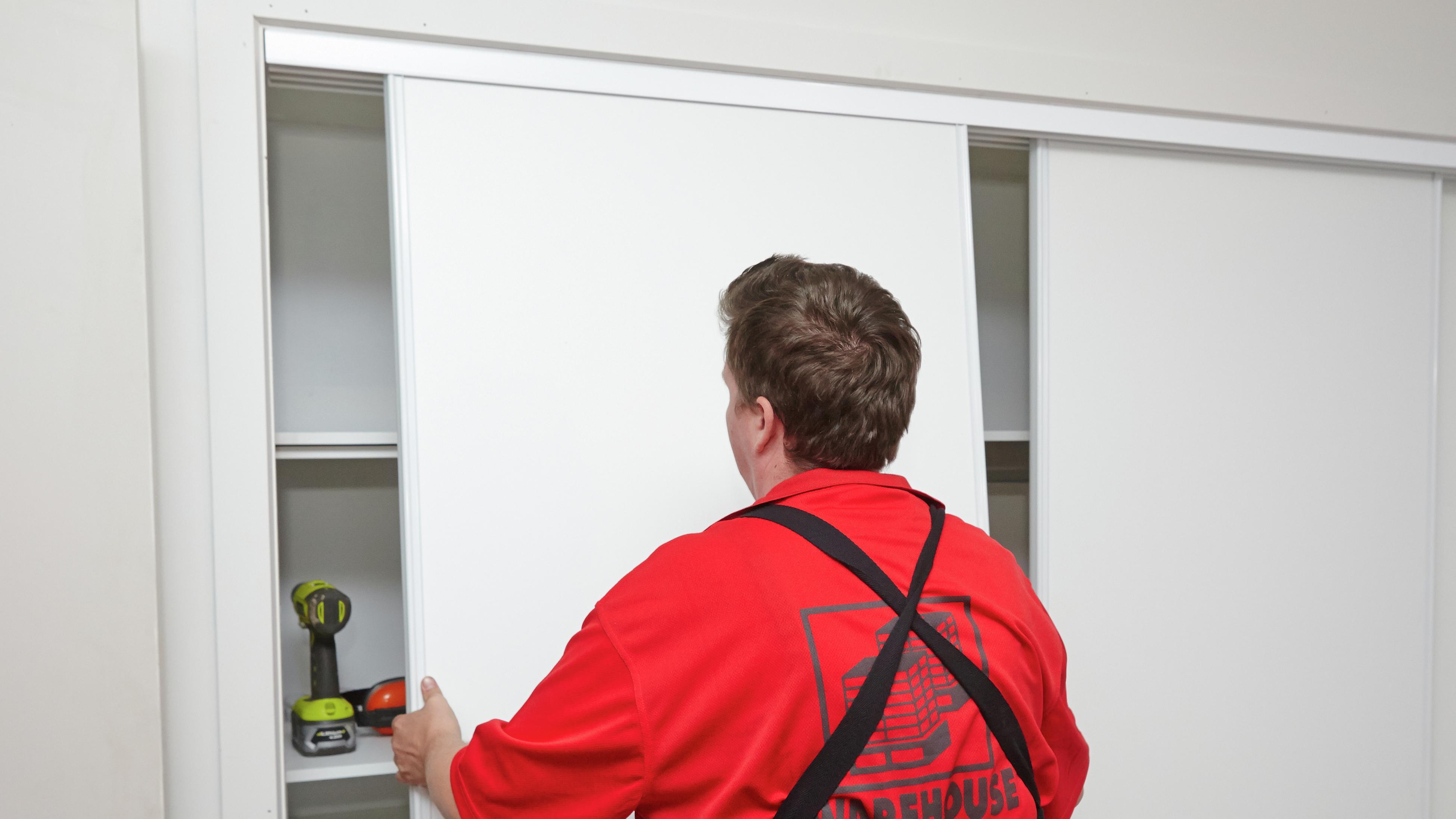 Installing sliding door wardrobes discount