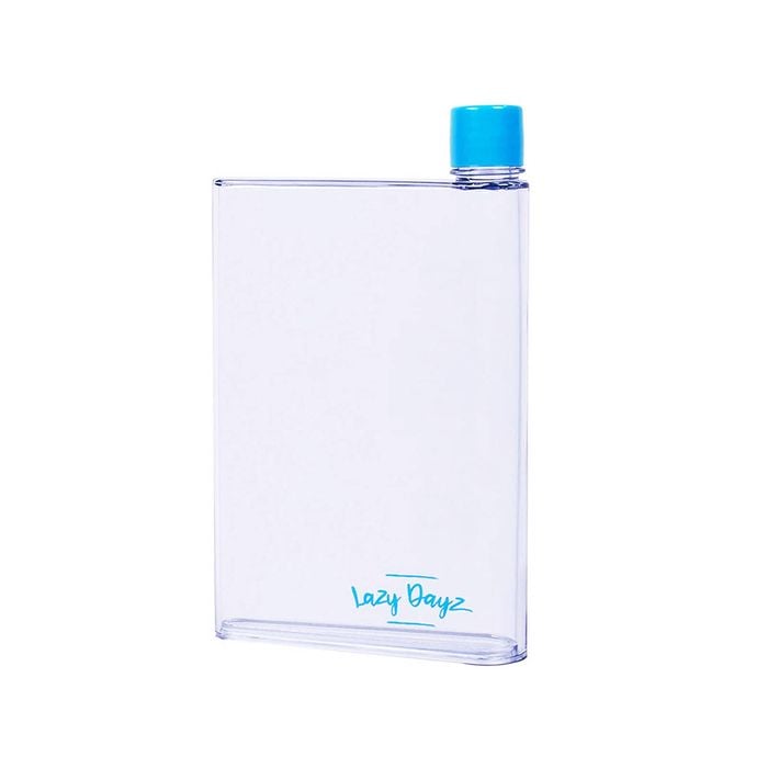 Lazy Dayz Flat Bottle 380ml - Blue