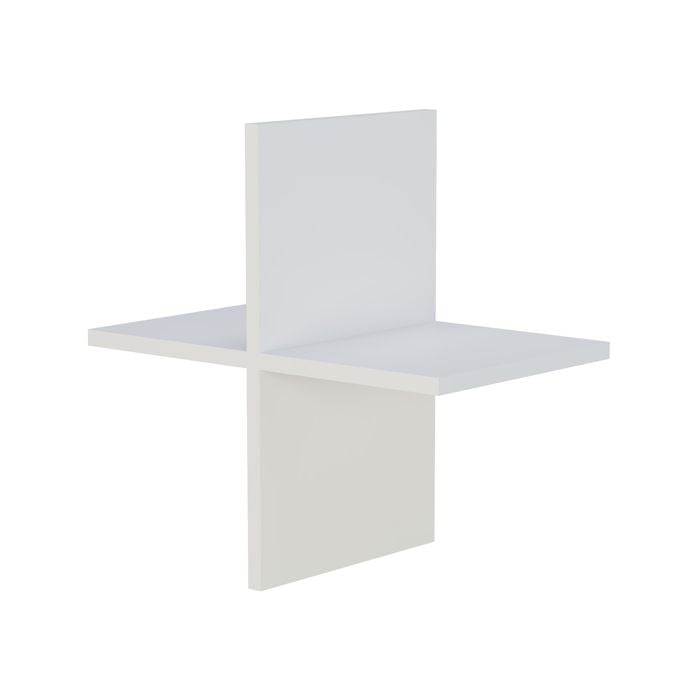 Flexi Storage Clever Cube White Gloss Large Modra 4 Section Divider