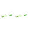 2PK Sea Pro Live Bird Rigged Skirt Offshore Trolling Teaser Lure 9 In - Green