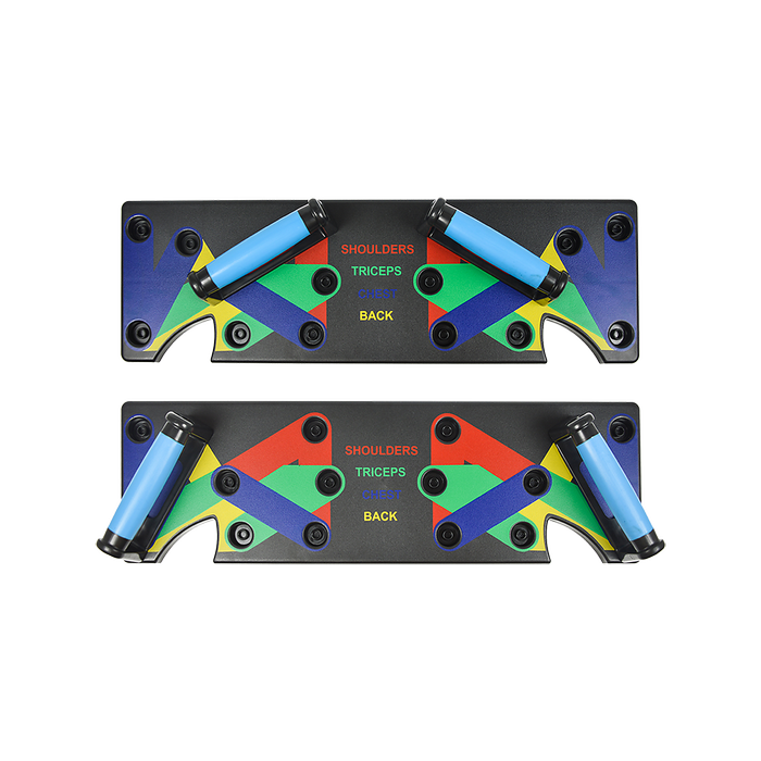 9 in 1 Push Up Board with Yoga Bands