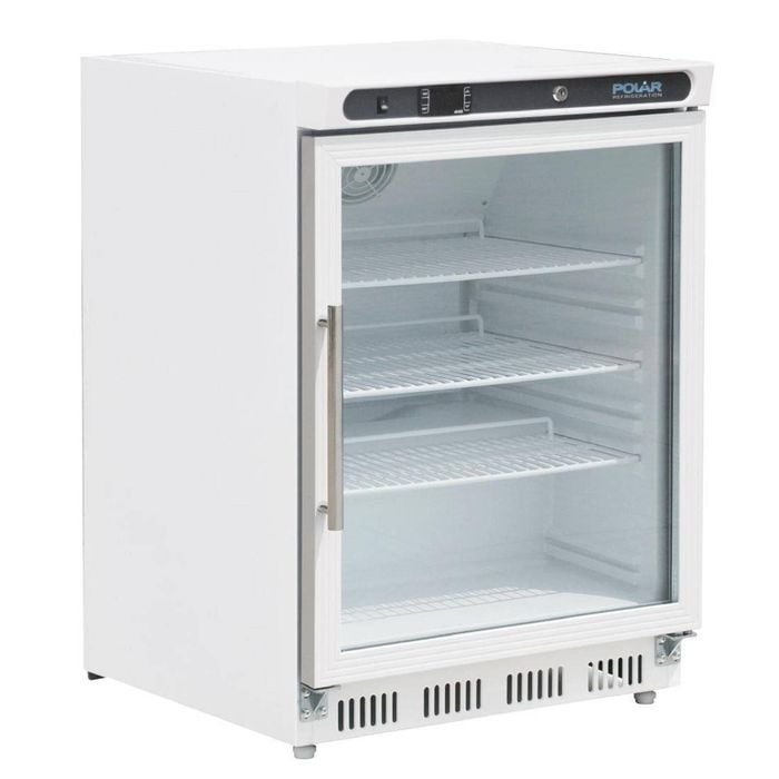 Polar C-Series Under Counter Display Fridge White 150L
