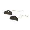 Tumble Dryer Moisture Sensor Carbon Brushes X2 (Set) 05153702, suits Miele