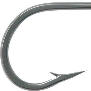 1 x Mustad 7691S Size 8/0 Stainless Steel Southern and Tuna Big Game Hook