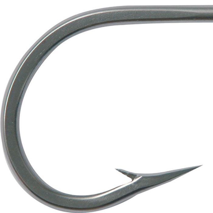 1 x Mustad 7691S Size 8/0 Stainless Steel Southern and Tuna Big Game Hook