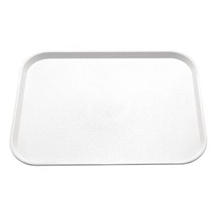 Olympia Kristallon Fast Food Tray Polypropylene White 275x353mm Commercial Serving Tray
