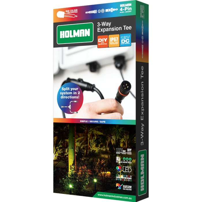 Holman RGB Colour Garden Light Expansion Tee