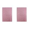 2x Lvd 21cm Notebook A5 Journal/note Writing Stationery 80 Pages Glitter Rose