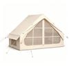 Advwin Inflatable Camping Tent, 2-6 Person Air Glamping Tent With Mesh Double Doors & Windows