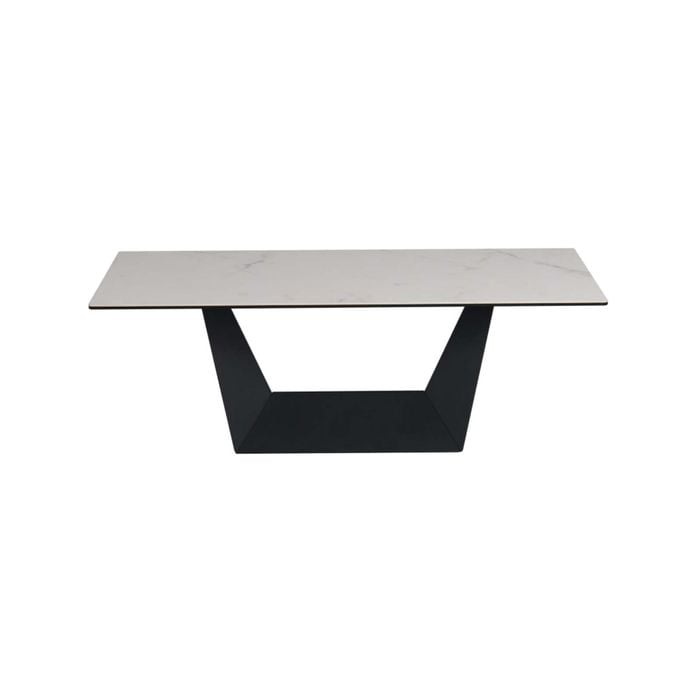 Raimon Furniture Arianna Modern Rectangular Coffee Table Ceramic - Marmo
