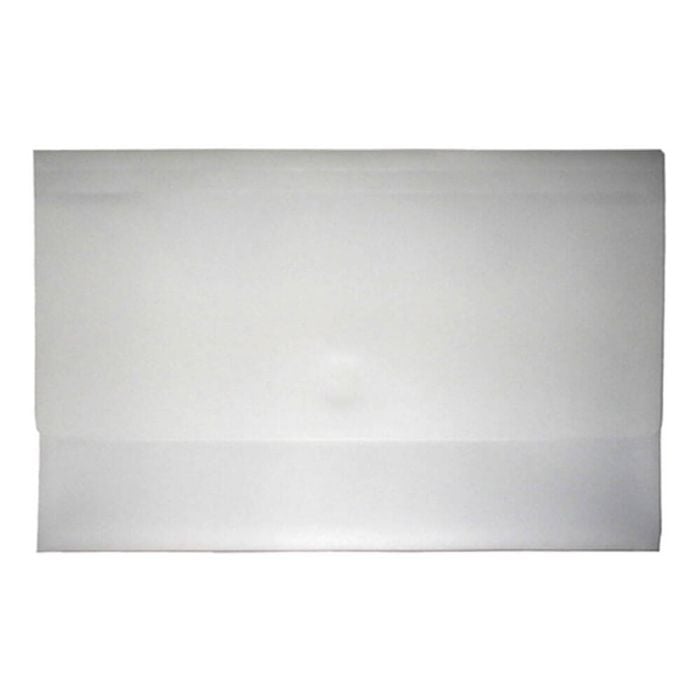 Marbig Polypick Document Wallet (Foolscap) (Clear)