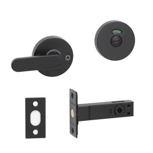 Lemaar Black Mortice Toilet Indicator Bolt Lock