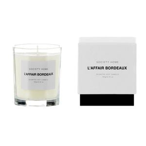Society Home L’affair Bordeaux Scented Soy Candle