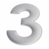 Sandleford 75mm Suburban Stainless Steel Self Adhesive House Number 3