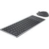 Dell Multi-device Wireless Keyboard & Mouse Combo Us English - Km7120w - Scissors Wireless Bluetooth/rf 5.0 2.40 Ghz Keyboard
