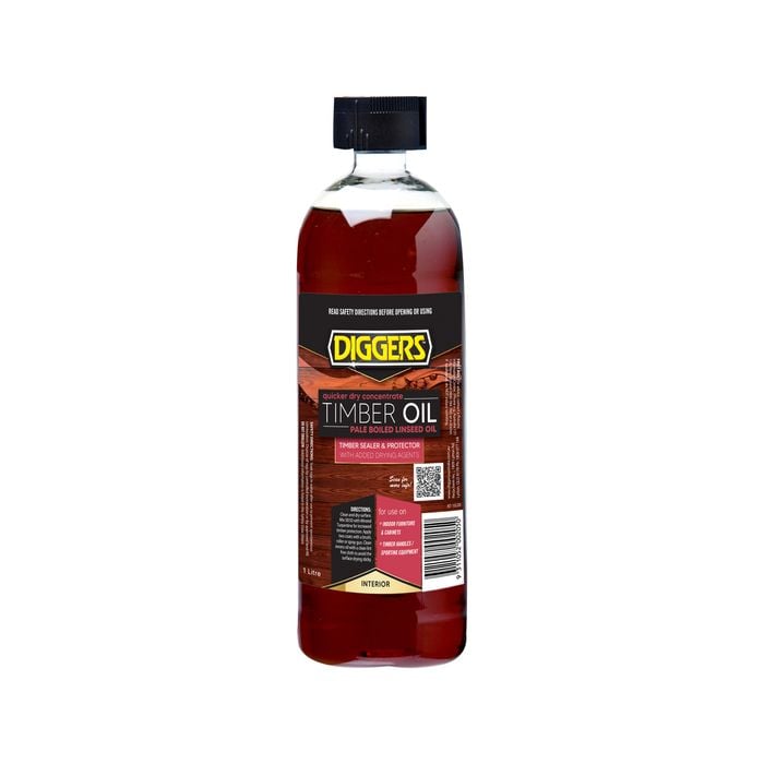 DIGGERS™ 1L Timber Oil Quicker Dry Concentrate - 1L