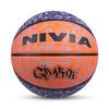Nivia Graffiti Moulded Basketball | Size: 7 | Material: Rubber