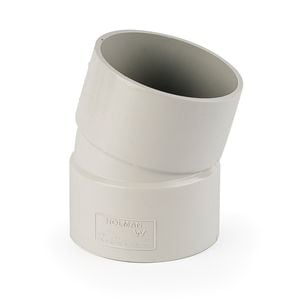 Holman 50mm 15° Female And Female PVC DWV Plain Bend
