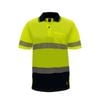 Citeco Yellow Hi Vis Short Sleeve Polo - X-Large