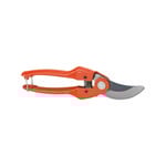 Bahco Bypass Secateurs with Stamped/Pressed Steel Handle and Straight Cutting Head