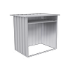 Absco Sheds 1.22 x 0.87 x 1.15m Zincalume Wood Store Cover
